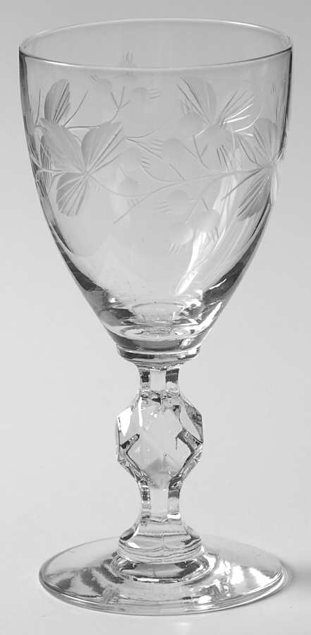 7689-1 Wine Glass by Morgantown-1