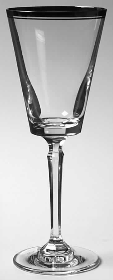 Brighton Platinum Water Goblet by Mikasa-1