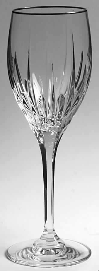 Arctic Lights Platinum Water Goblet by Mikasa-1