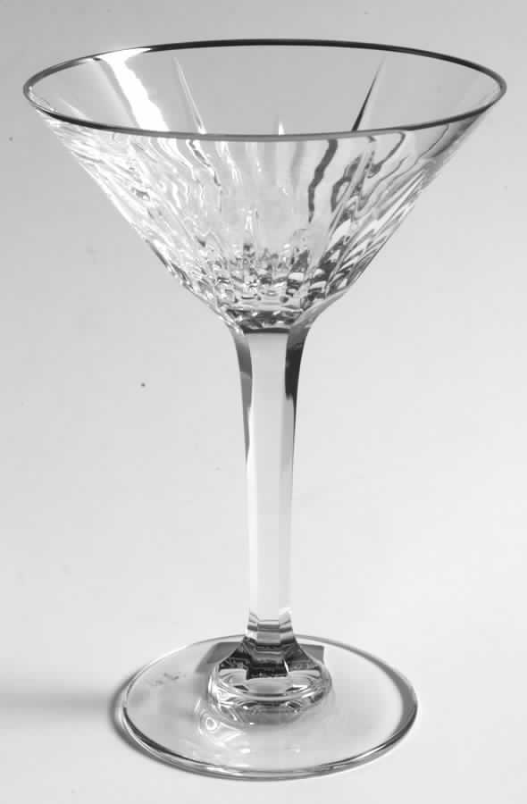 Arctic Lights Platinum Martini Glass by Mikasa-1