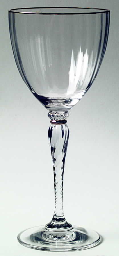 Traviata Gold Water Goblet by Mikasa-1