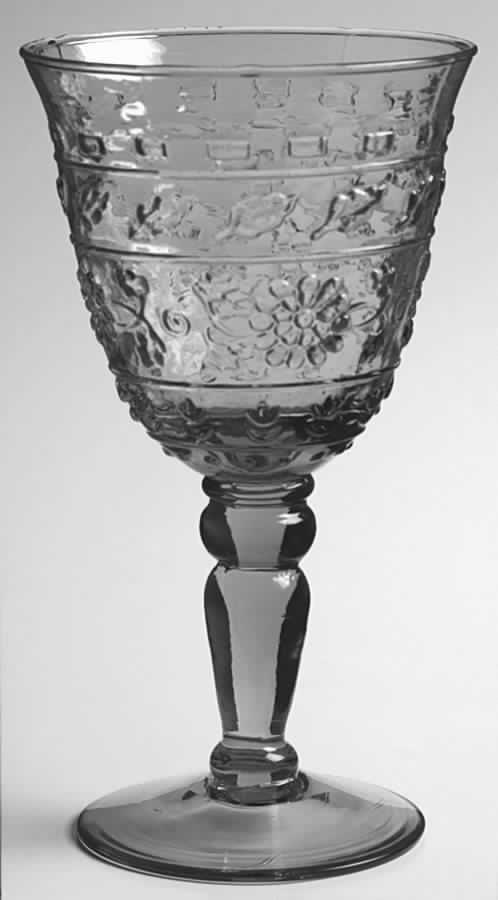 Tender Leaves-Clear Water Goblet by Mikasa-1