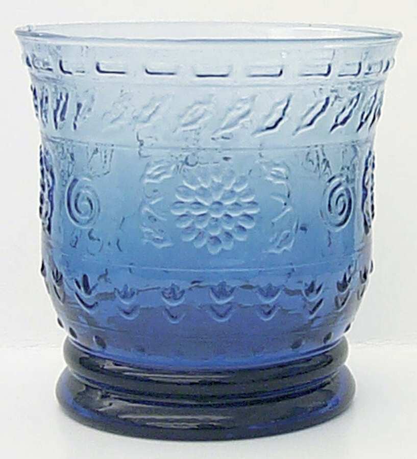 Tender Leaves Blue Ice Bucket by Mikasa-1