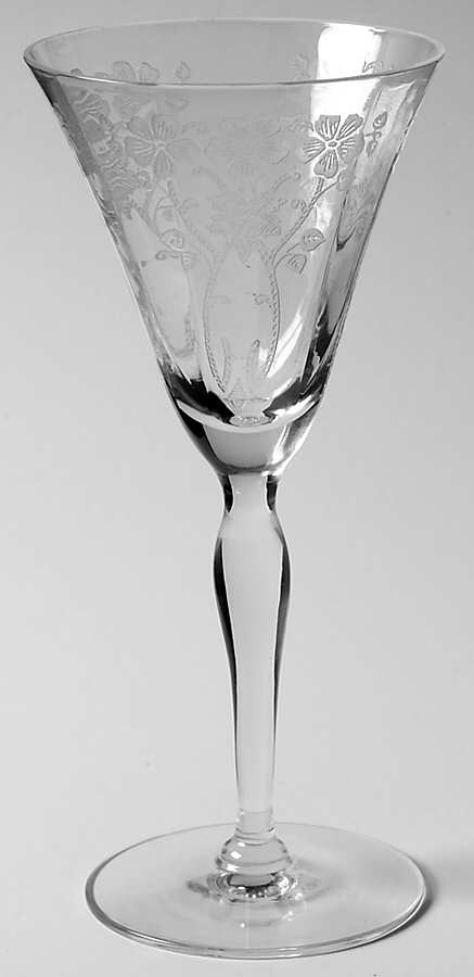 Baden Clear (Stem 7604 1-2) Wine Glass by Morgantown-1