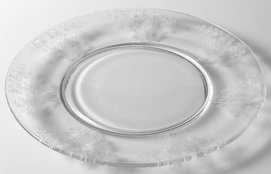 Baden Clear (Stem 7604 1-2) 7" Salad Plate by Morgantown-1