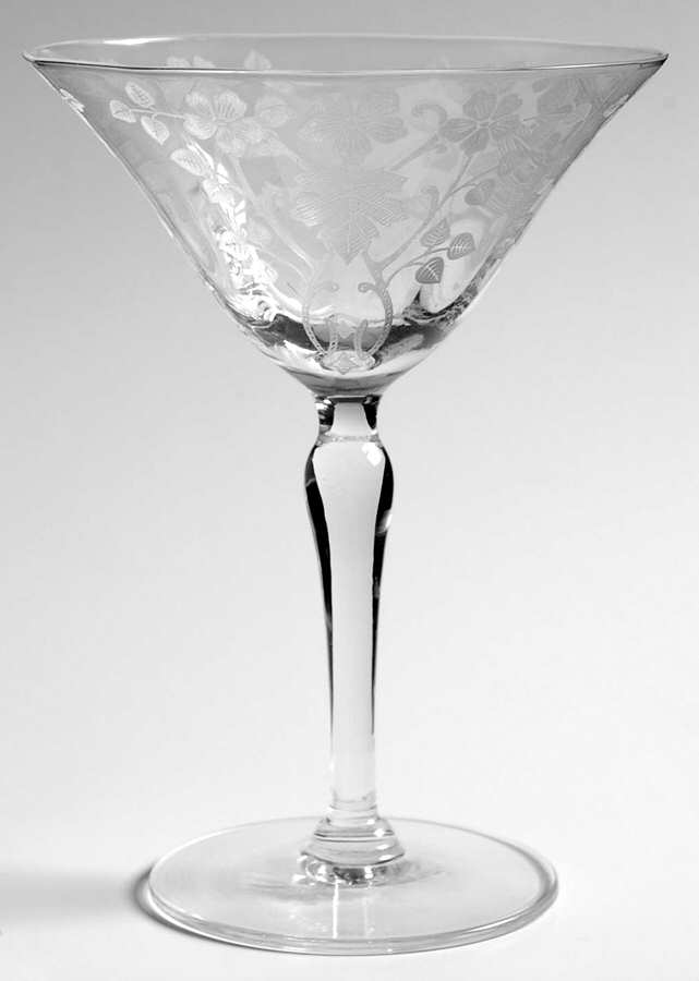 Baden Clear (Stem 7604 1-2) Champagne/Tall Sherbet by Morgantown-1
