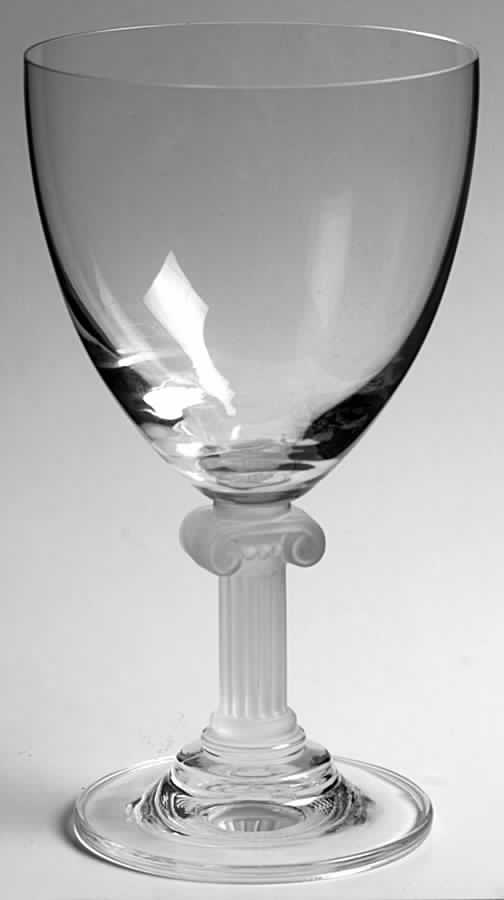 Parthenon Frost Water Goblet by Mikasa-1