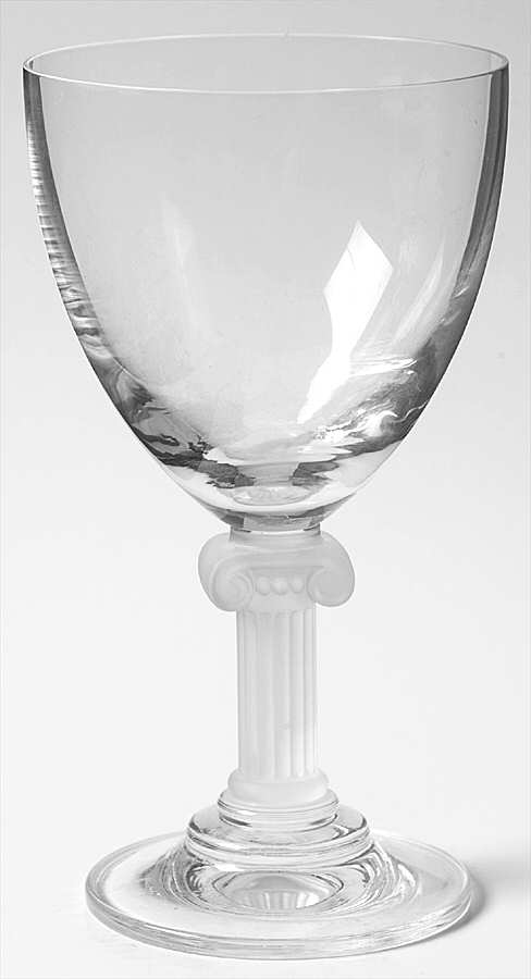 Parthenon Frost Wine Glass by Mikasa-1