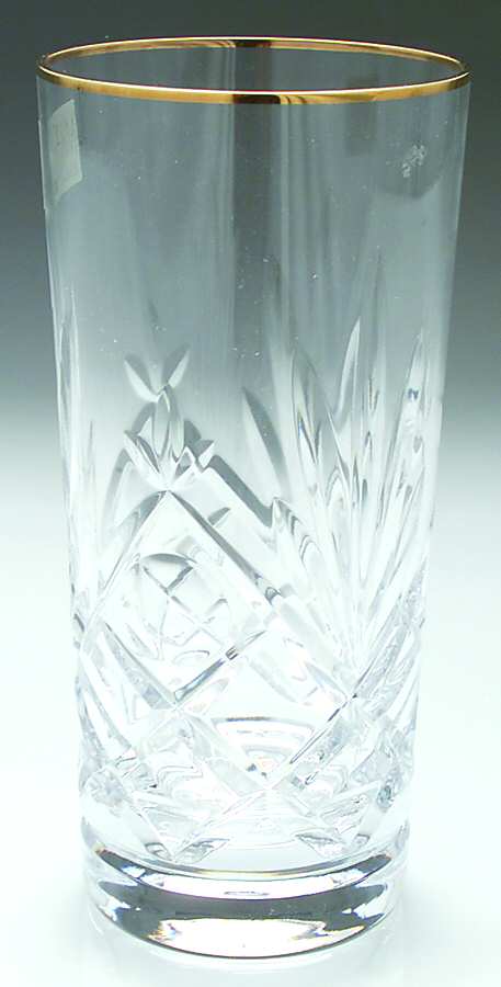Grovesnor Gold Highball Glass by Mikasa-1