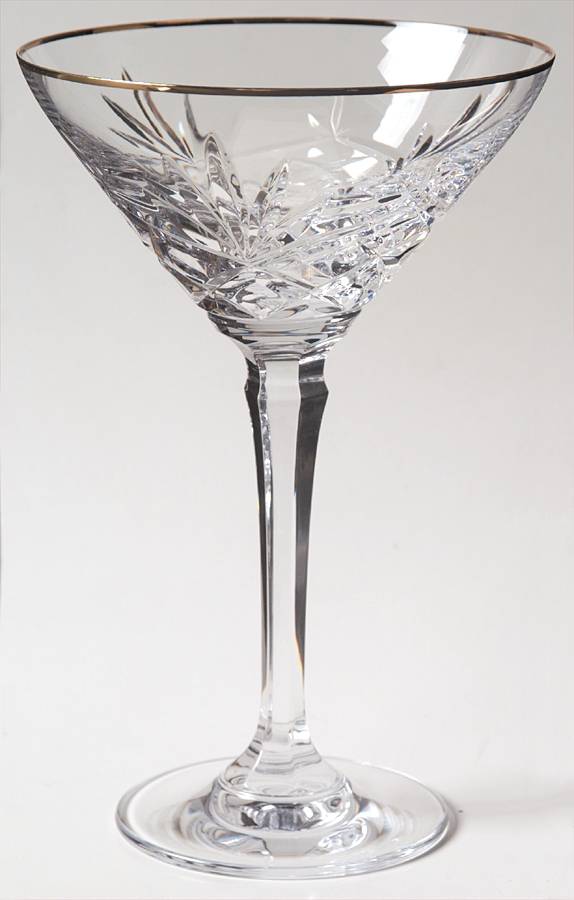 Grovesnor Gold Martini Glass by Mikasa-1