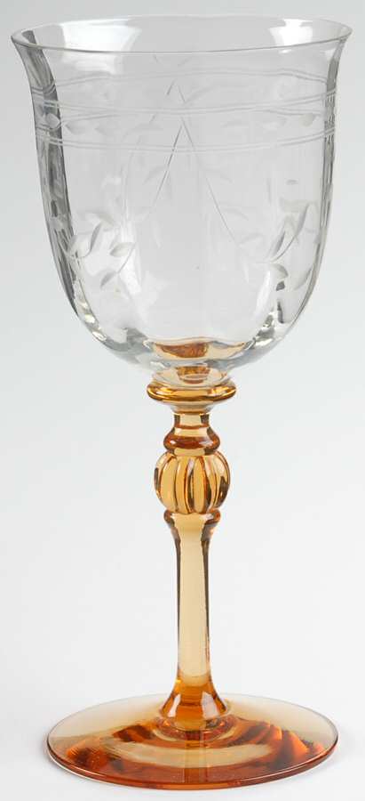 7617-1 Water Goblet by Morgantown-1