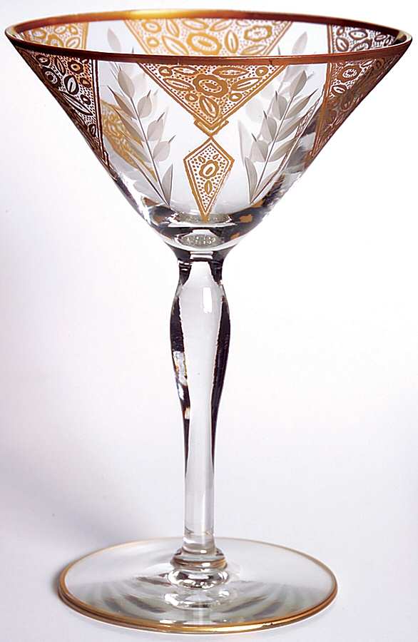 Toulon Gold Champagne/Tall Sherbet by Morgantown-1