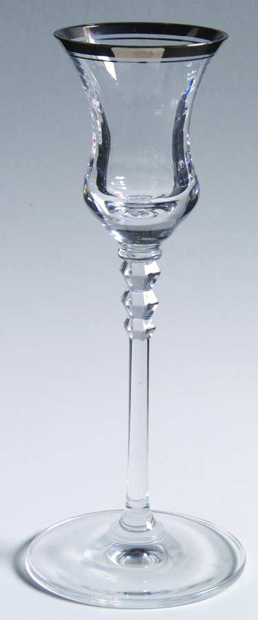 Sonata Platinum 7" Single Light Candlestick by Mikasa-1