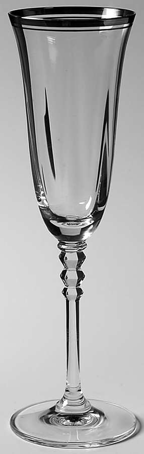 Sonata Platinum Fluted Champagne by Mikasa-1