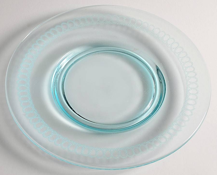 Ne218-Aquamarine (Blue) 7" Salad Plate by Morgantown-1