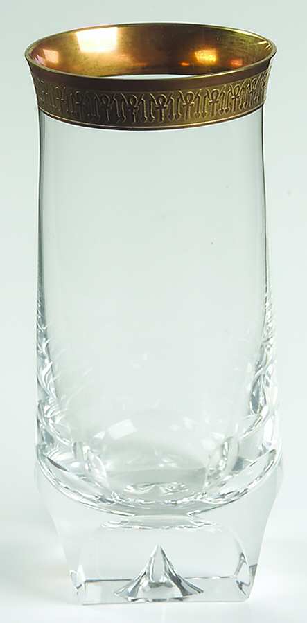 Pharaoh (Encrusted Band) Highball Glass by Moser-1