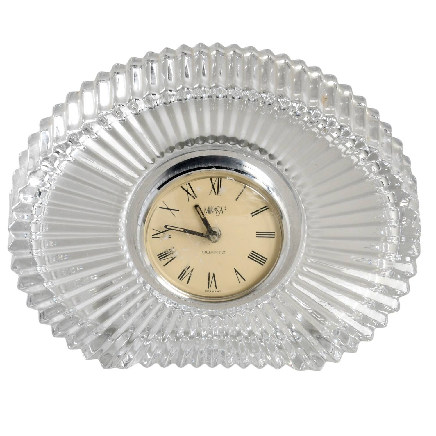 Diamond Fire Quartz Clock by Mikasa-1