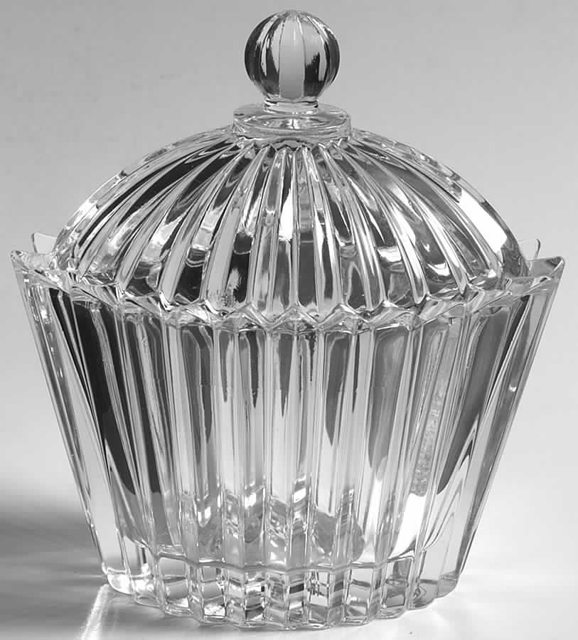 Diamond Fire Oval Box with Lid by Mikasa-1