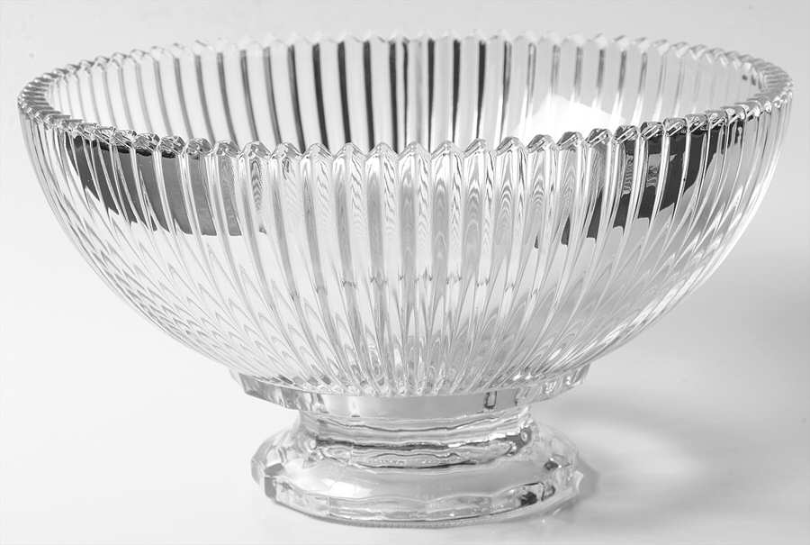 Diamond Fire 10" Footed Bowl by Mikasa-1
