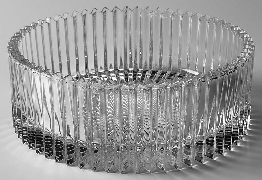 Diamond Fire 8" Hostess Bowl by Mikasa-1