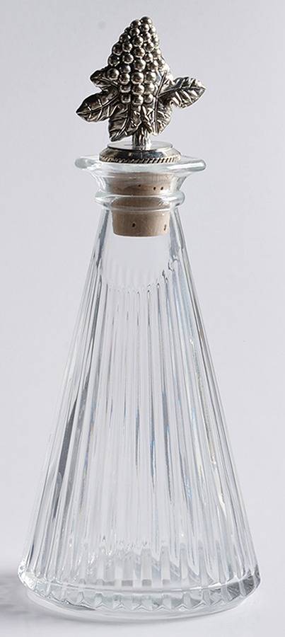 Diamond Fire Cruet & Silverplate Stopper by Mikasa-1