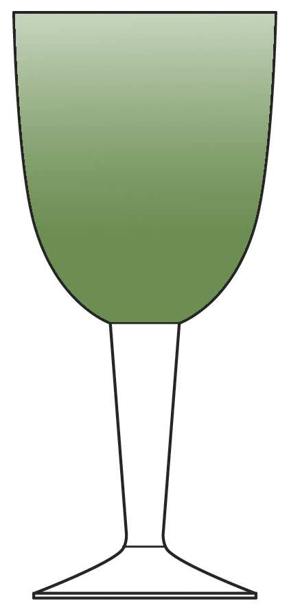 Madeira Emerald Water Goblet by Mikasa-1