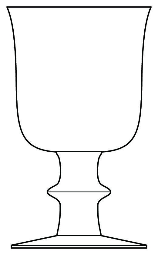 Metro Clear Water Goblet by Mikasa-1