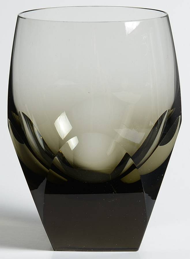 Bar Smoke Flat Tumbler by Moser-1