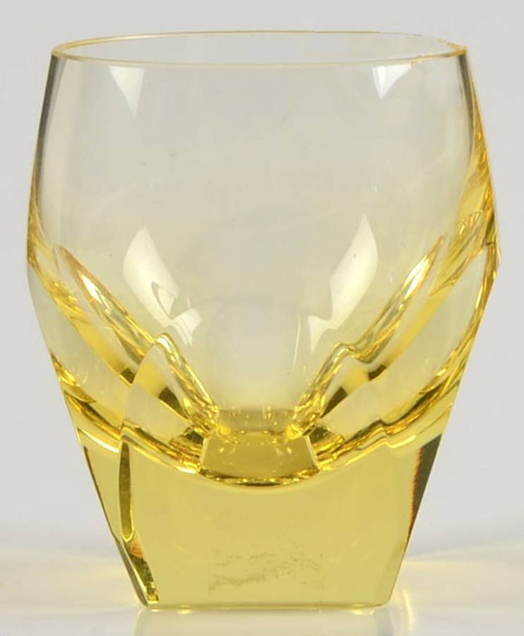 Bar Yellow Shot Glass by Moser-1