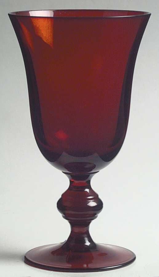 Ciara Ruby Water Goblet by Mikasa-1