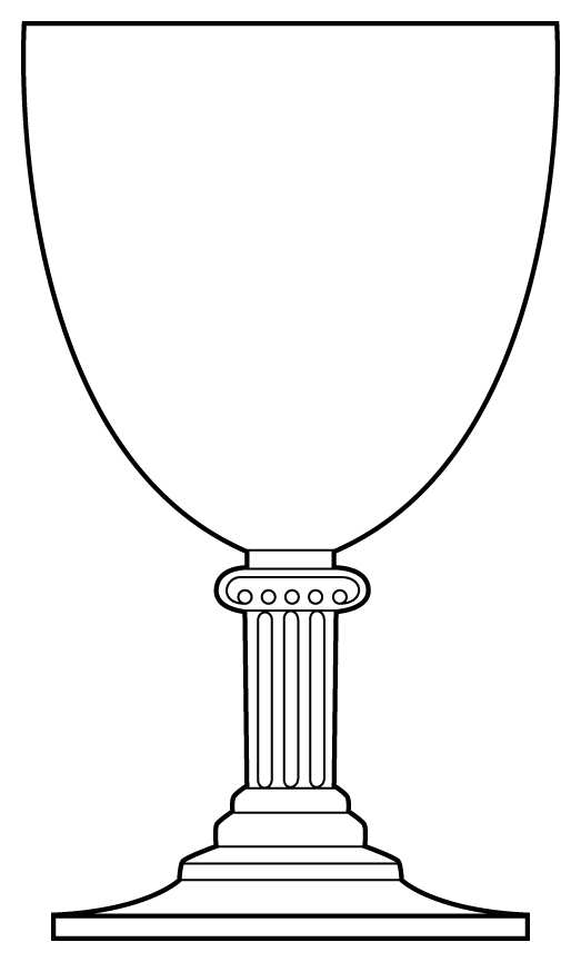 Visalia Water Goblet by Mikasa-1