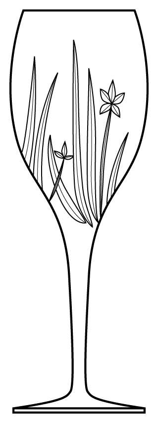 Wildfire Water Goblet by Mikasa-1