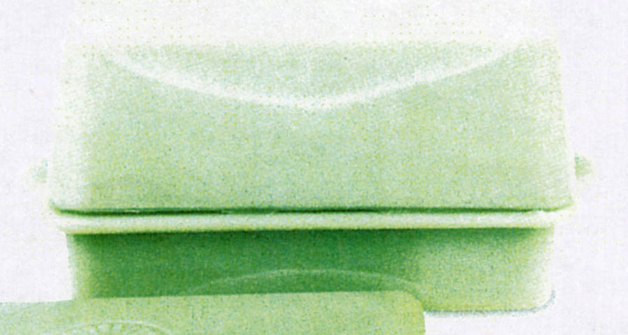 Jadite 1 1/4 Pound Covered Butter by McKee-1