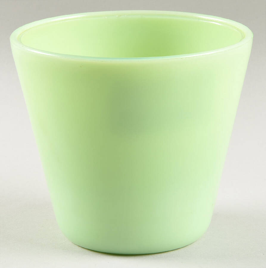 Jadite Small Canister No Lid by McKee-1