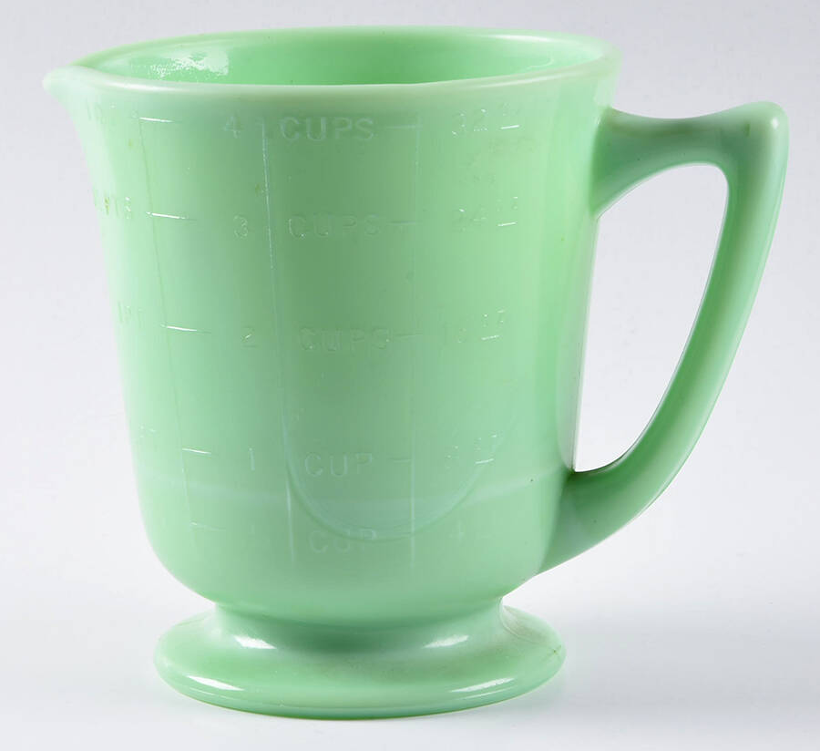 Jadite 4 Cup Measuring Pitcher by McKee-1