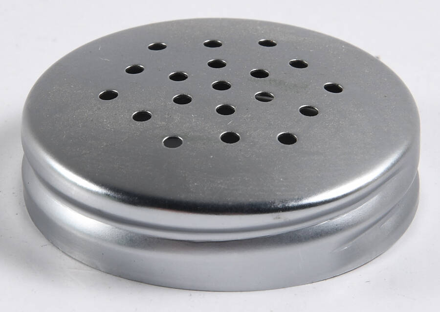 Jadite Shaker-Spice-Metal Lid by McKee-1