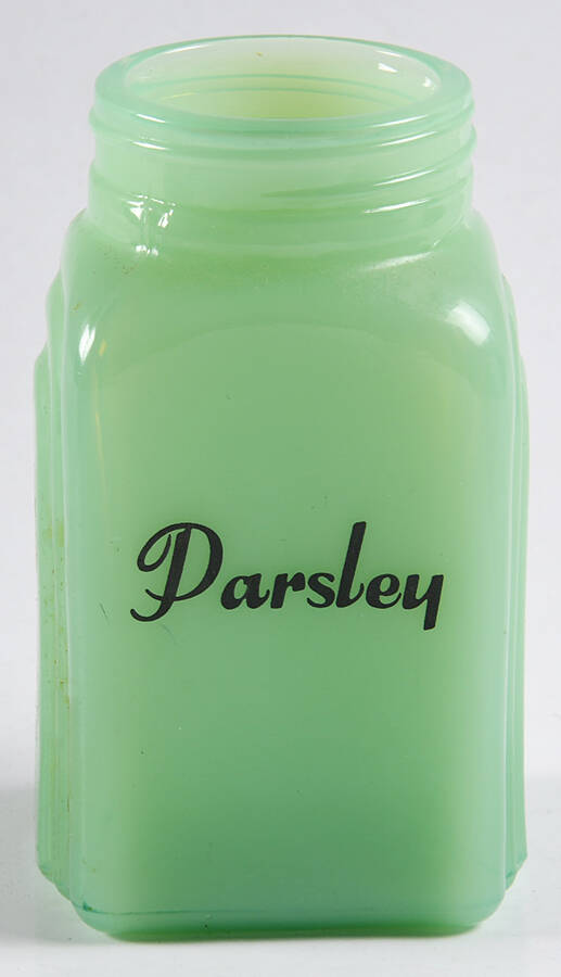 Jadite Shaker-Spice-No Metal Lid by McKee-1