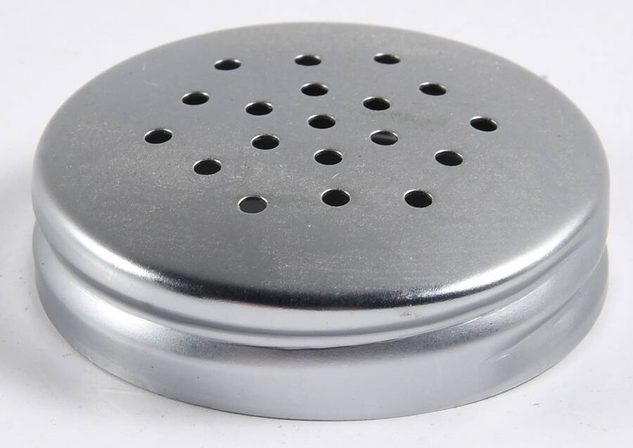 Jadite Shaker-Spice-Metal Lid by McKee-1
