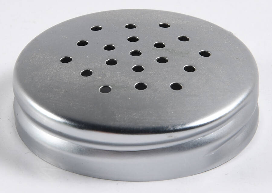 Jadite Shaker-Spice-Metal Lid by McKee-1