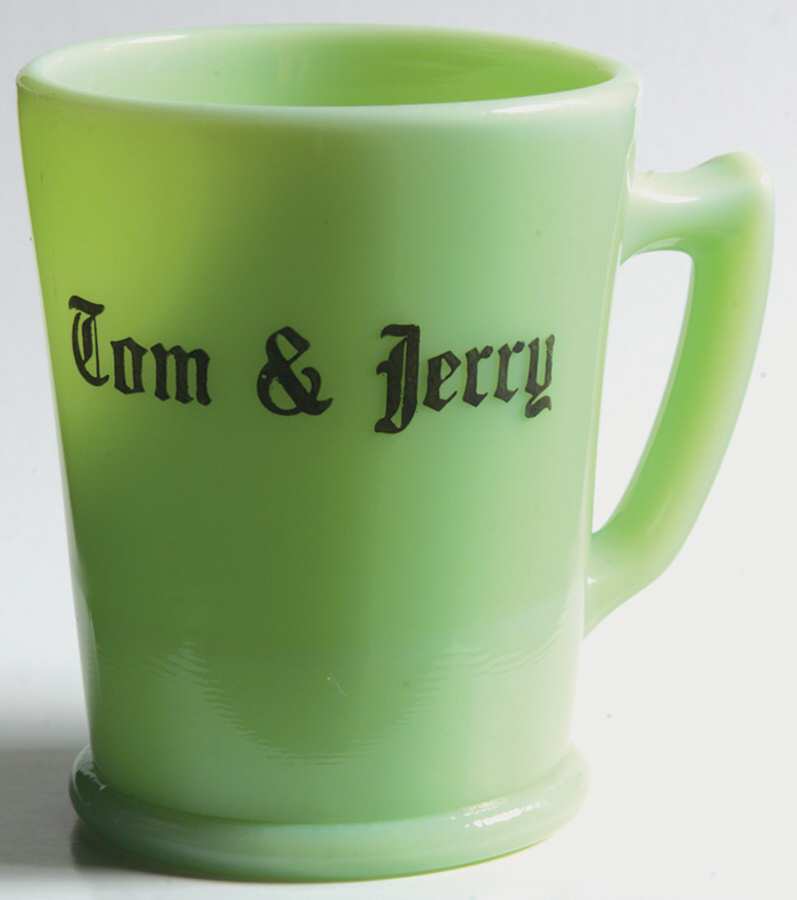 Jadite Tom & Jerry Mug by McKee-1