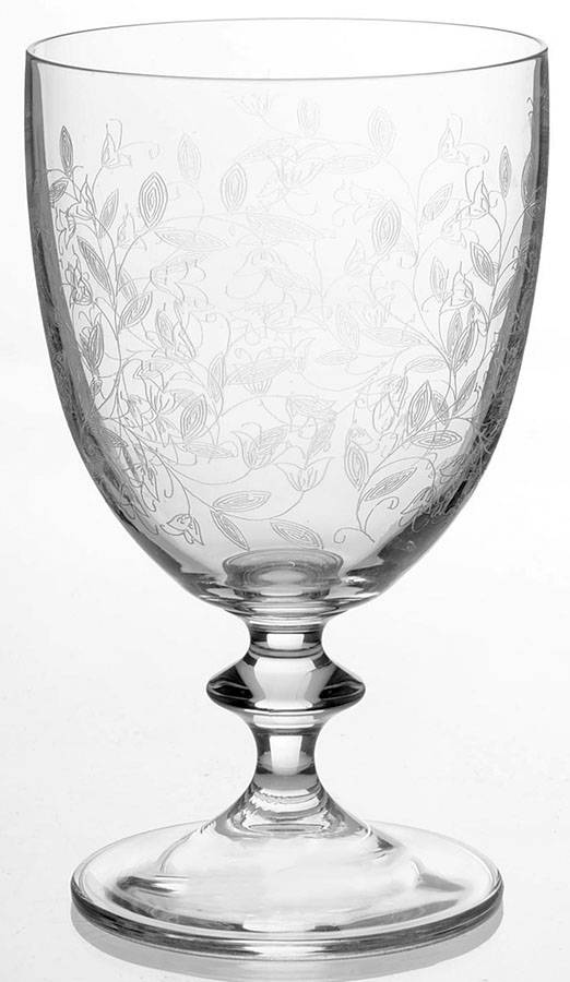 Floral Vine Water Goblet by Mikasa-1