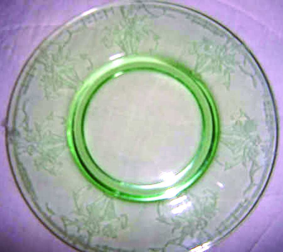 Kyoto Green 7" Salad Plate by Morgantown-1