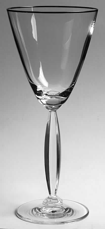 Inspiration Platinum Water Goblet by Mikasa-1