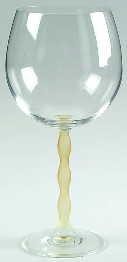 Sofia Yellow Balloon Goblet by Mikasa-1
