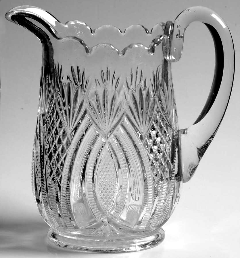 Hickman Clear Large Creamer by McKee-1