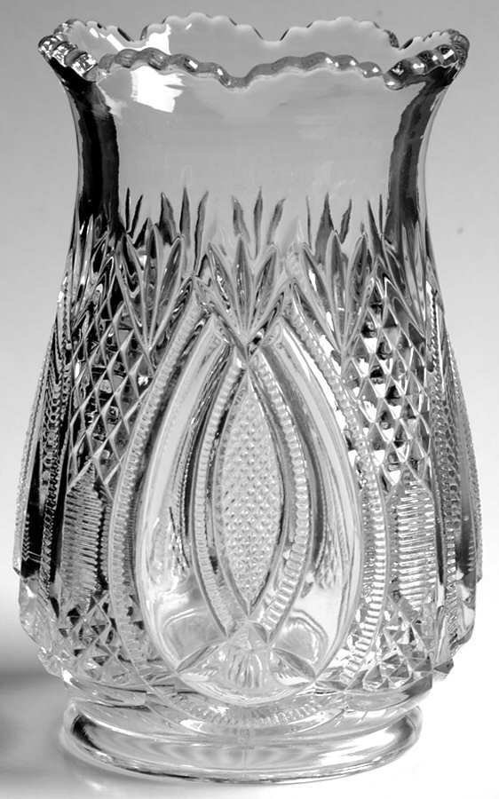 Hickman Clear Celery Vase by McKee-1