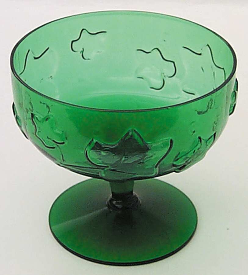 Ivy Emerald Green Champagne/Tall Sherbet by Morgantown-1
