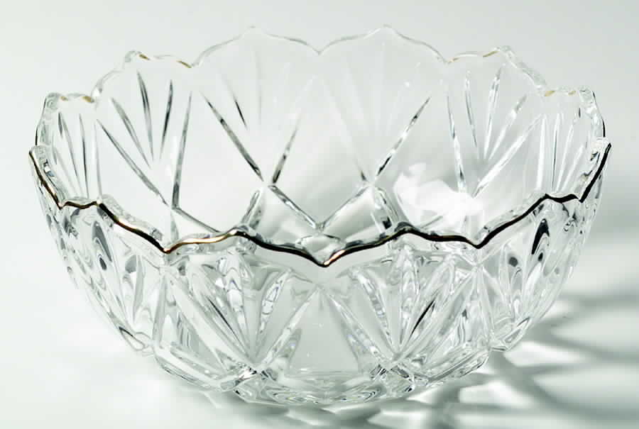 Hampshire Gold 8" Round Bowl by Mikasa-1