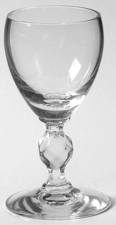 Fairfax Clear Cordial Glass by Morgantown-1