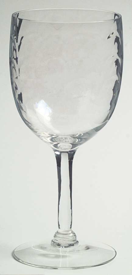 Palm Optic Water Goblet by Morgantown-1